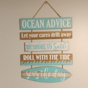 ⚜️ Ocean Advice Wall Decor